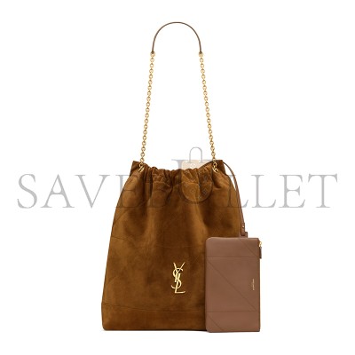 YSL JAMIE LARGE POCHON IN SUEDE 8283501U8P72916 (34*41*5cm)